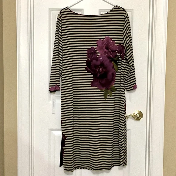 WOMEN CINCHED WAIST DRESS SIZE 3X - Picture 2 of 4